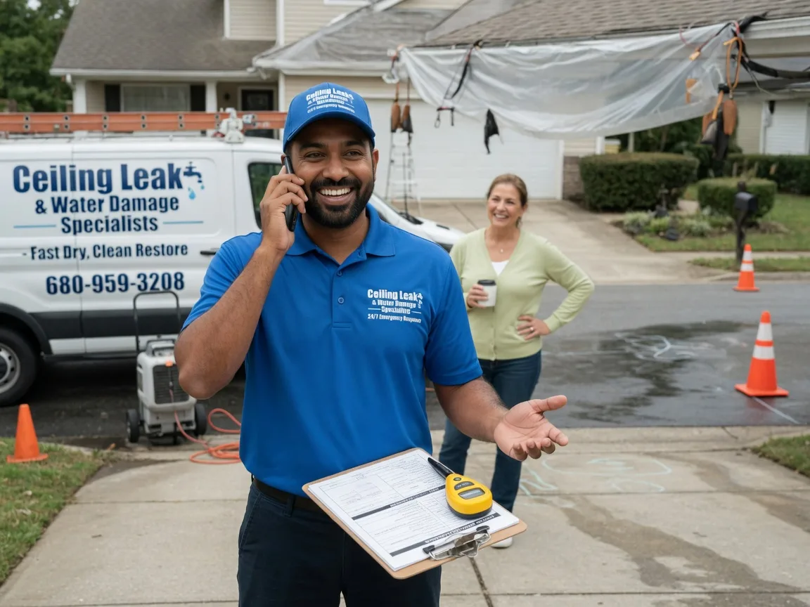 Ceiling Leak Cleanup Gandeeville, WV FAQs